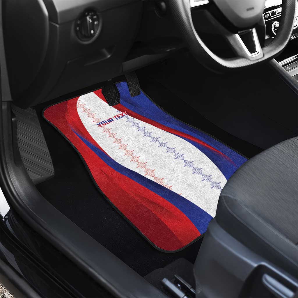 Les Grenadiers Afro-Haiti Personalized Car Mats Voodoo Veve Papa Legba - African Pride