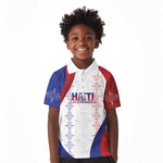 Les Grenadiers Afro-Haiti Personalized Kid Polo Shirt Voodoo Veve Papa Legba LT7
