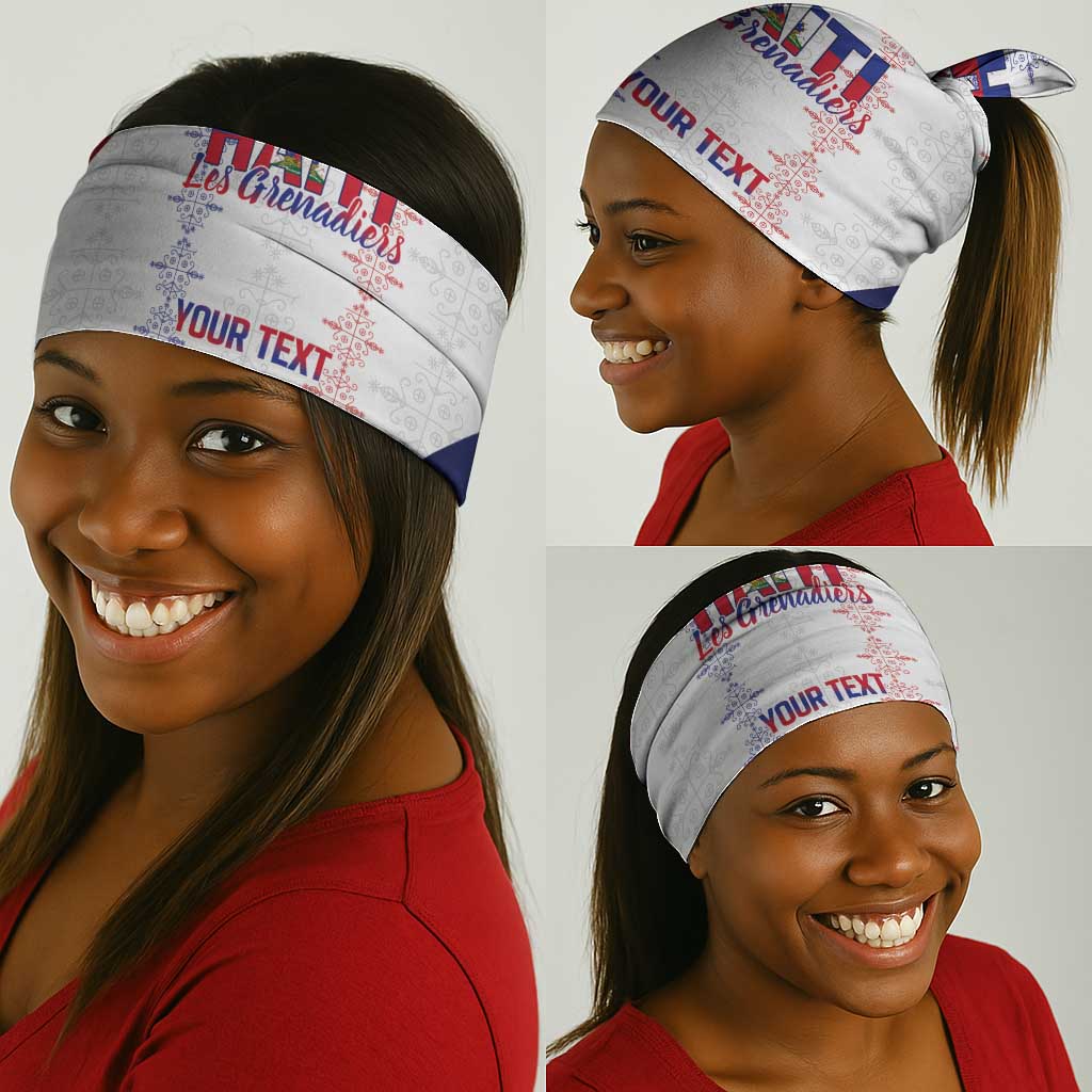 Les Grenadiers Afro-Haiti Personalized Neck Gaiter Voodoo Veve Papa Legba - African Pride