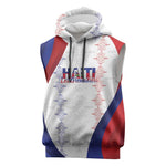 Les Grenadiers Afro-Haiti Personalized Sleeveless Hoodie Voodoo Veve Papa Legba - African Pride