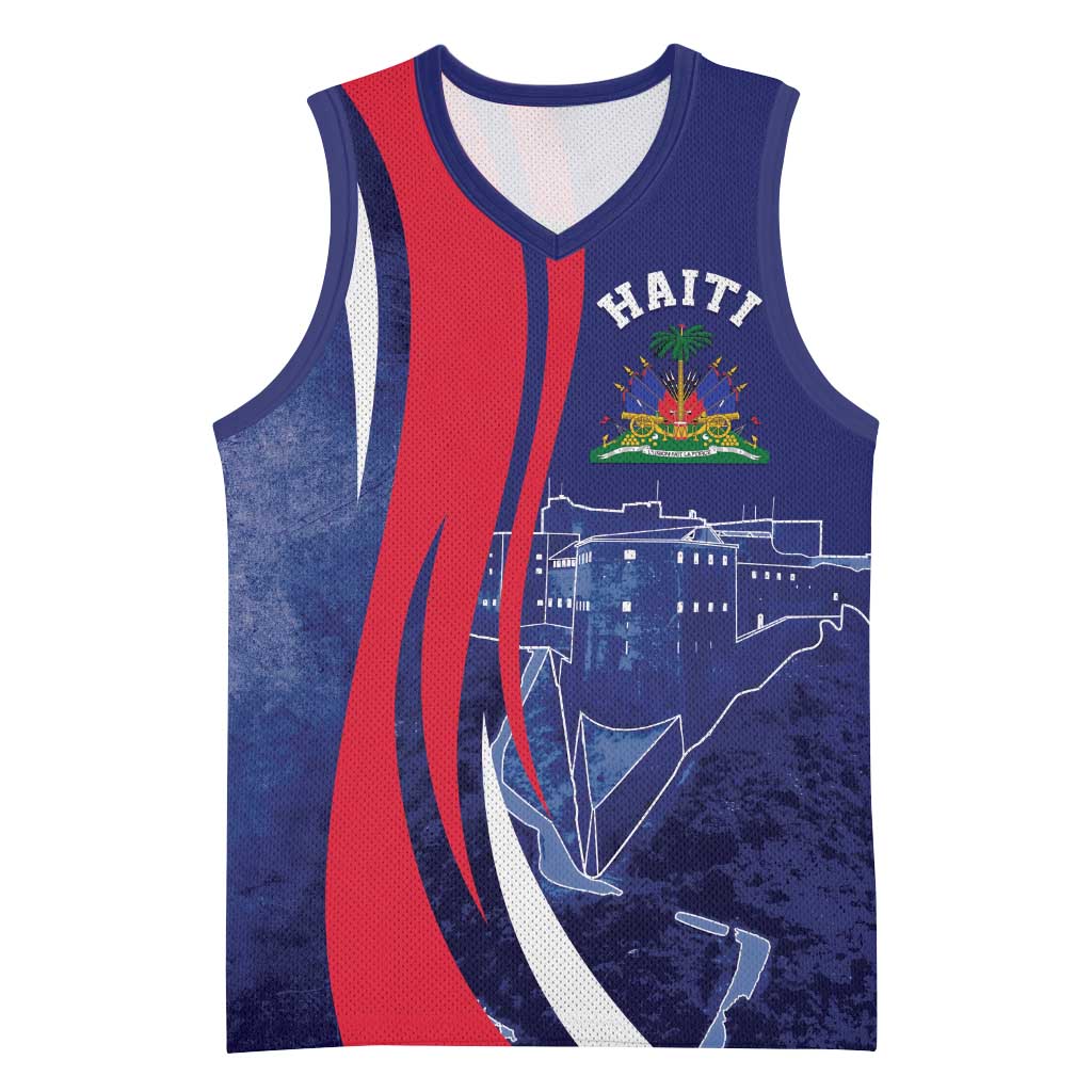 Personalized Haiti Citadelle Laferrière Basketball Jersey Grunge Style LT7