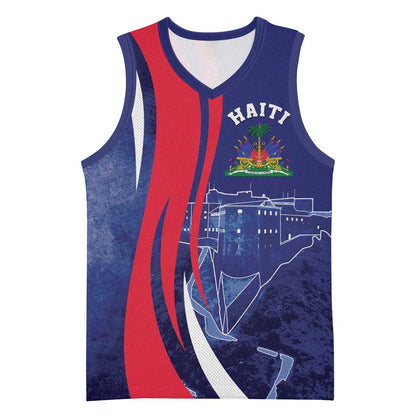Personalized Haiti Citadelle Laferrière Basketball Jersey Grunge Style LT7