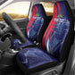 Personalized Haiti Citadelle Laferrière Car Seat Cover Grunge Style