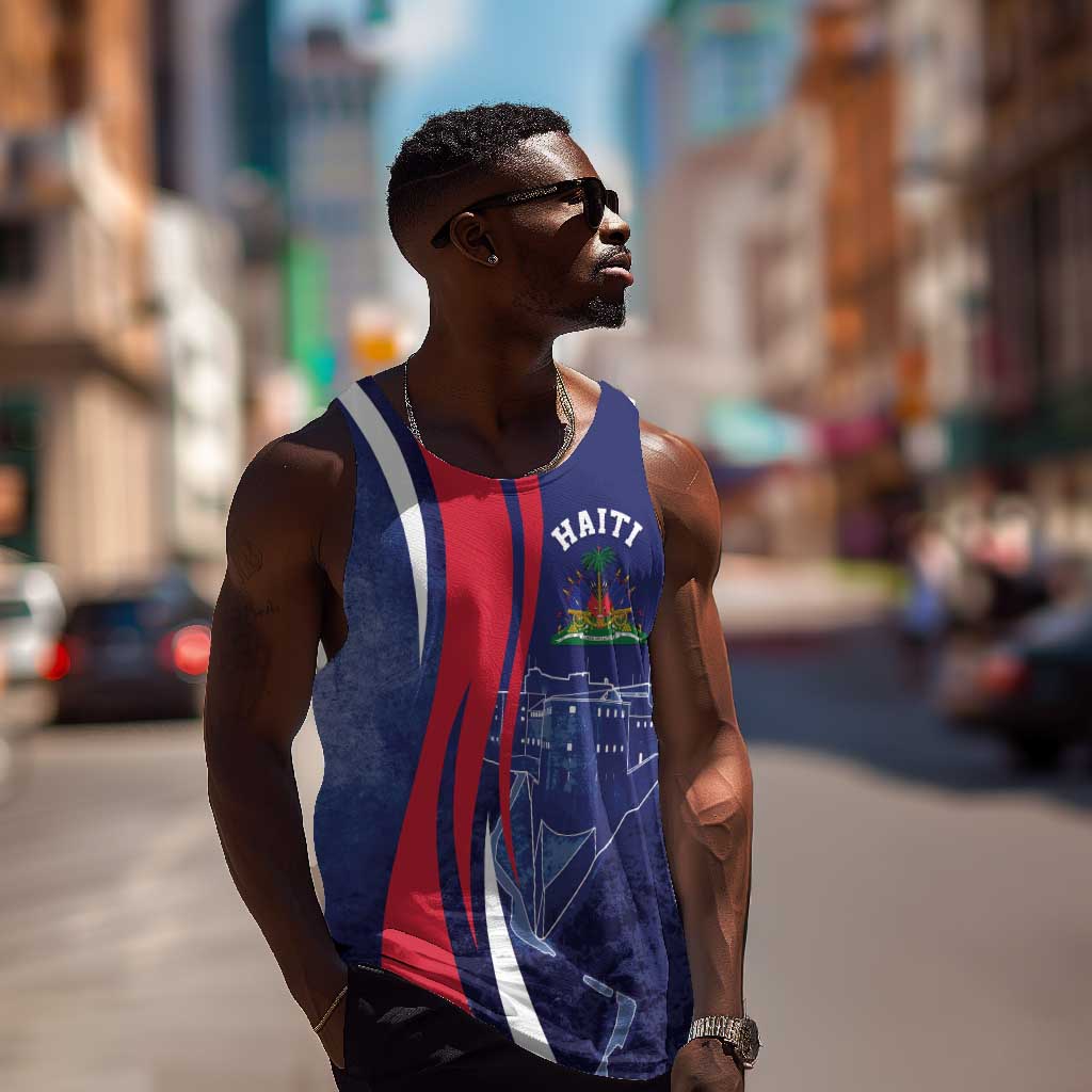 Personalized Haiti Citadelle Laferrière Men Tank Top Grunge Style