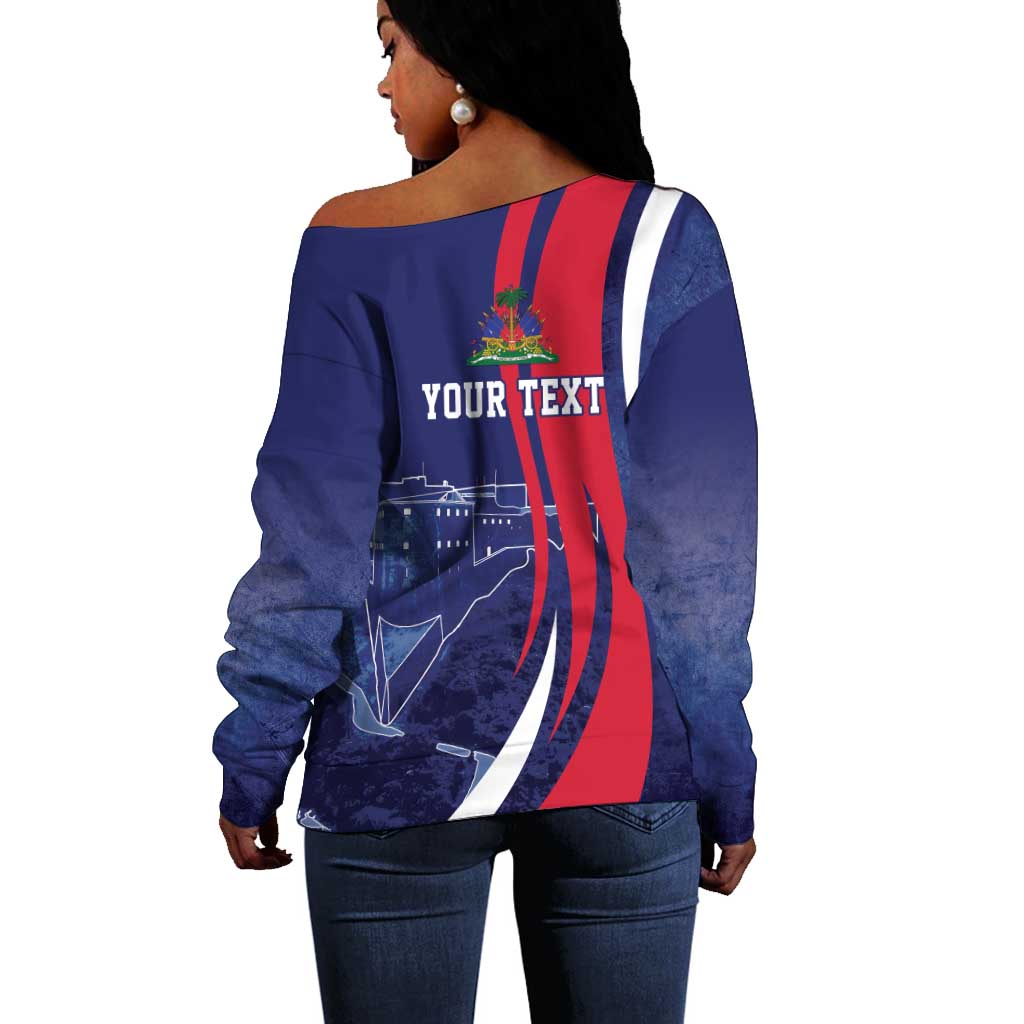 Personalized Haiti Citadelle Laferrière Off Shoulder Sweater Grunge Style