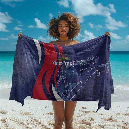 Personalized Haiti Citadelle Laferrière Sarong Grunge Style