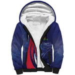 Personalized Haiti Citadelle Laferrière Sherpa Hoodie Grunge Style