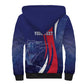 Personalized Haiti Citadelle Laferrière Sherpa Hoodie Grunge Style
