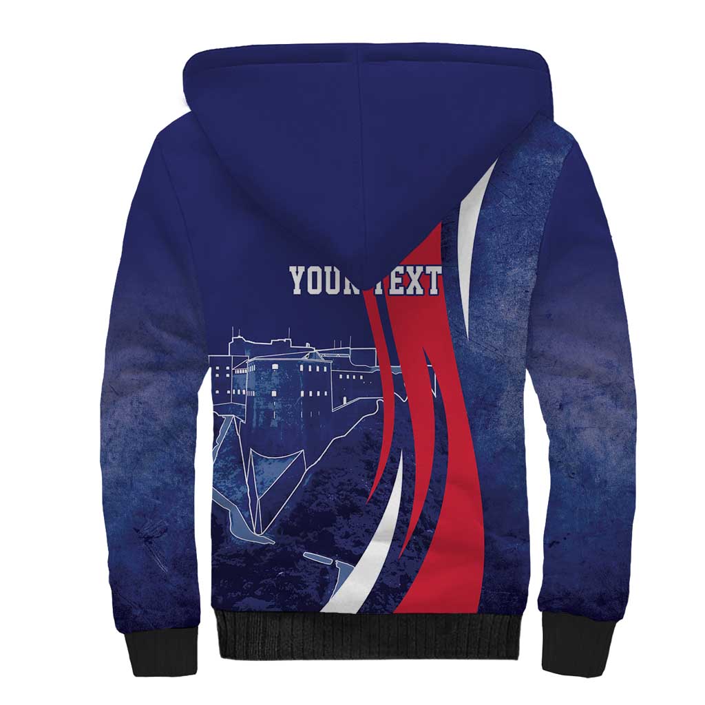 Personalized Haiti Citadelle Laferrière Sherpa Hoodie Grunge Style