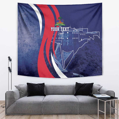 Personalized Haiti Citadelle Laferrière Tapestry Grunge Style