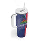 Personalized Haiti Citadelle Laferrière Tumbler With Handle Grunge Style
