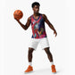 Haiti Personalized Basketball Jersey Hispaniolan Trogon Tropical Vibes LT7