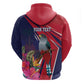 Haiti Personalized Hoodie Hispaniolan Trogon Tropical Vibes