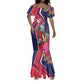Haiti Personalized Mermaid Dress Hispaniolan Trogon Tropical Vibes