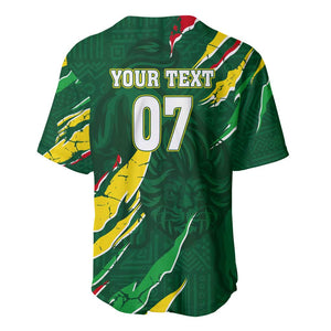 Custom Senegal Football Baseball Jersey Nations Cup 2024 Téranga Lions