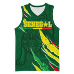 Custom Senegal Football Basketball Jersey Nations Cup 2024 Téranga Lions LT7