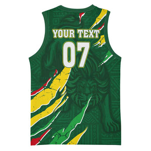 Custom Senegal Football Basketball Jersey Nations Cup 2024 Téranga Lions LT7