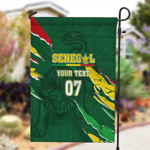 Custom Senegal Football Garden Flag Nations Cup 2024 Téranga Lions