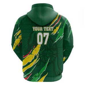 Custom Senegal Football Hoodie Nations Cup 2024 Téranga Lions