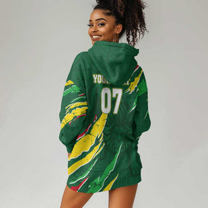 Custom Senegal Football Hoodie Dress Nations Cup 2024 Téranga Lions