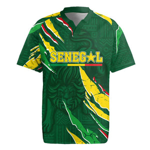 Custom Senegal Football Rugby Jersey Nations Cup 2024 Téranga Lions