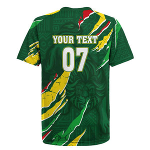 Custom Senegal Football Rugby Jersey Nations Cup 2024 Téranga Lions