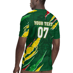 Custom Senegal Football Rugby Jersey Nations Cup 2024 Téranga Lions