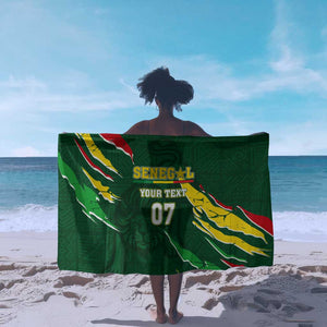 Custom Senegal Football Sarong Nations Cup 2024 Téranga Lions