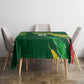 Custom Senegal Football Tablecloth Nations Cup 2024 Téranga Lions