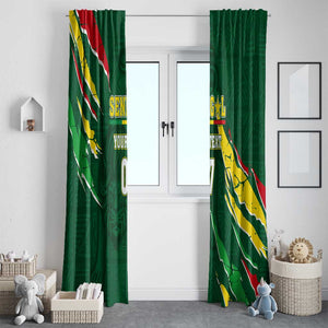 Custom Senegal Football Window Curtain Nations Cup 2024 Téranga Lions