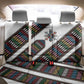 Habesha Kemis Inspired Tilet Pattern Back Car Seat Cover White