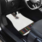 Habesha Kemis Inspired Tilet Pattern Car Mats White