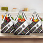 Habesha Kemis Inspired Tilet Pattern Grocery Bag White
