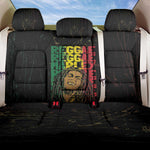 Reggae King Marley Back Car Seat Cover Typeset Grunge Style