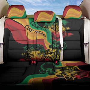 Reggae Day Back Car Seat Cover One Love One Heart