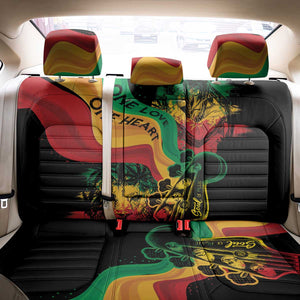 Reggae Day Back Car Seat Cover One Love One Heart