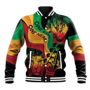 Reggae Day Baseball Jacket One Love One Heart LT7