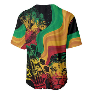 Reggae Day Baseball Jersey One Love One Heart