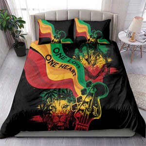 Reggae Day Bedding Set One Love One Heart