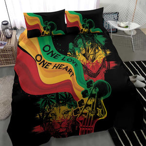 Reggae Day Bedding Set One Love One Heart