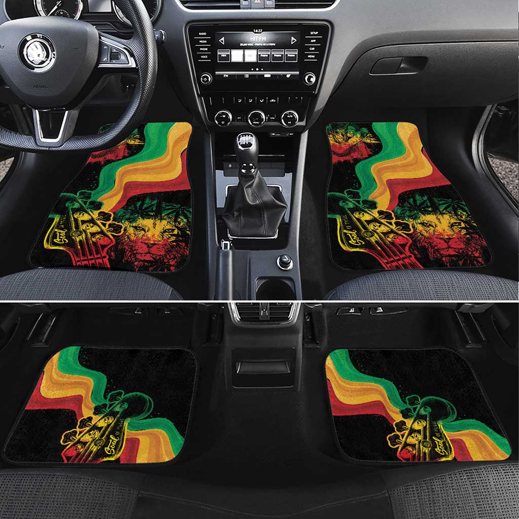 Reggae Day Car Mats One Love One Heart