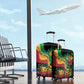 Reggae Day Luggage Cover One Love One Heart