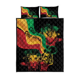 Reggae Day Quilt Bed Set One Love One Heart