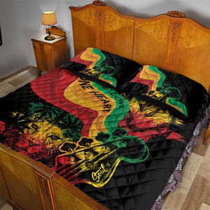 Reggae Day Quilt Bed Set One Love One Heart