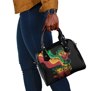 Reggae Day Shoulder Handbag One Love One Heart