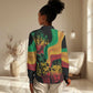 Reggae Day Women Casual Shirt One Love One Heart LT7