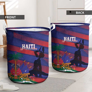 Afro-Haiti Football Les Grenadiers Laundry Basket Echoes of History - African Pride