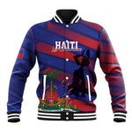 Afro-Haiti Football Personalized Les Grenadiers Baseball Jacket Echoes of History - African Pride