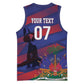Afro-Haiti Football Personalized Les Grenadiers Basketball Jersey Echoes of History - African Pride