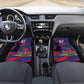 Afro-Haiti Football Personalized Les Grenadiers Car Mats Echoes of History - African Pride